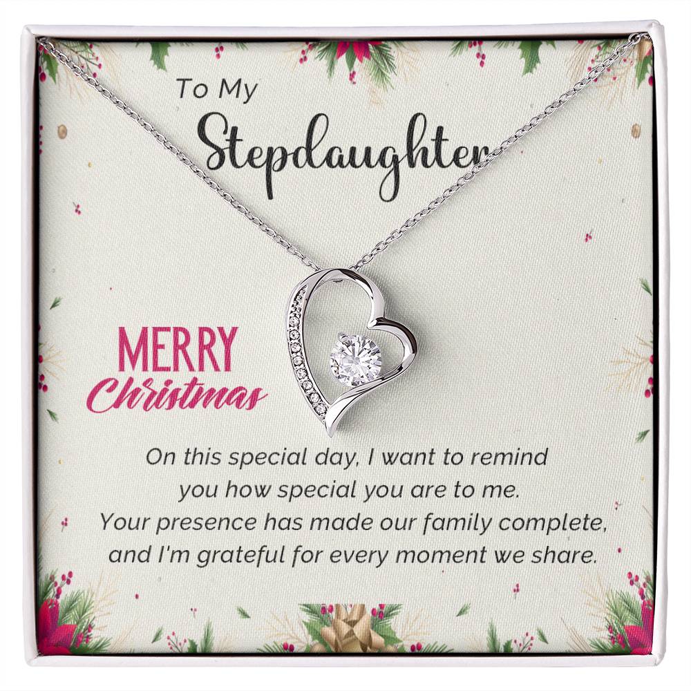 Stepdaughter's Merry Christmas Jewelry Gift A1027