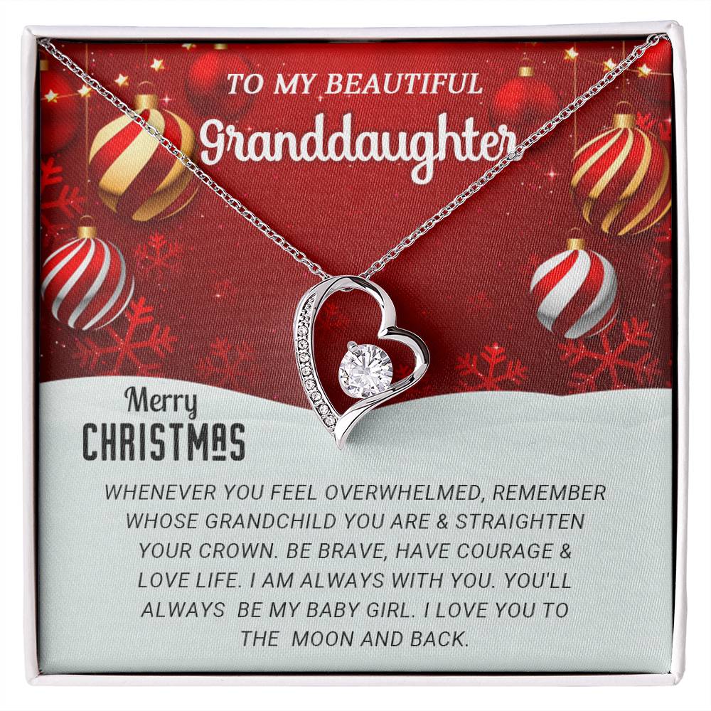 A Christmas Necklace for My Beautiful Granddaughter – Celebrate Her with a Gift of Love A1039