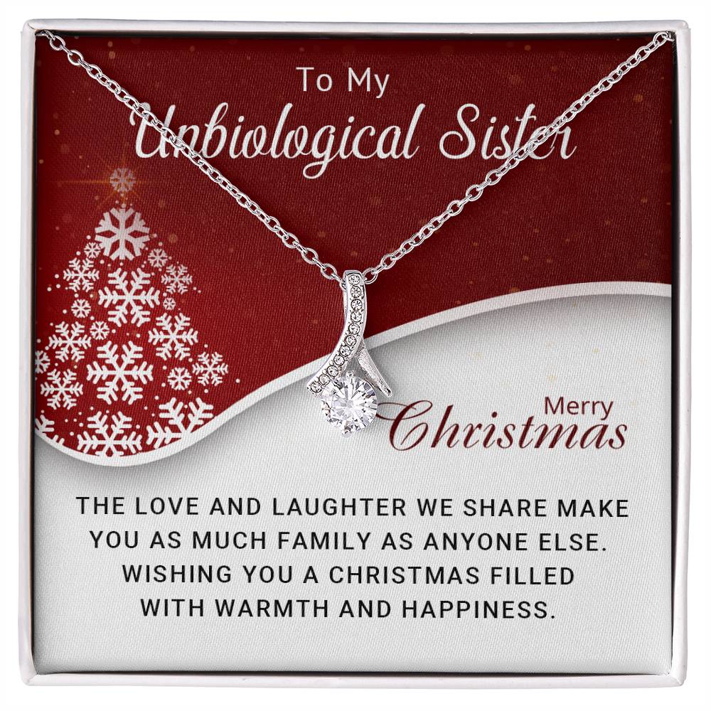 Celebrate Our Sisterhood: Christmas Necklace for My Soul Sister A1061