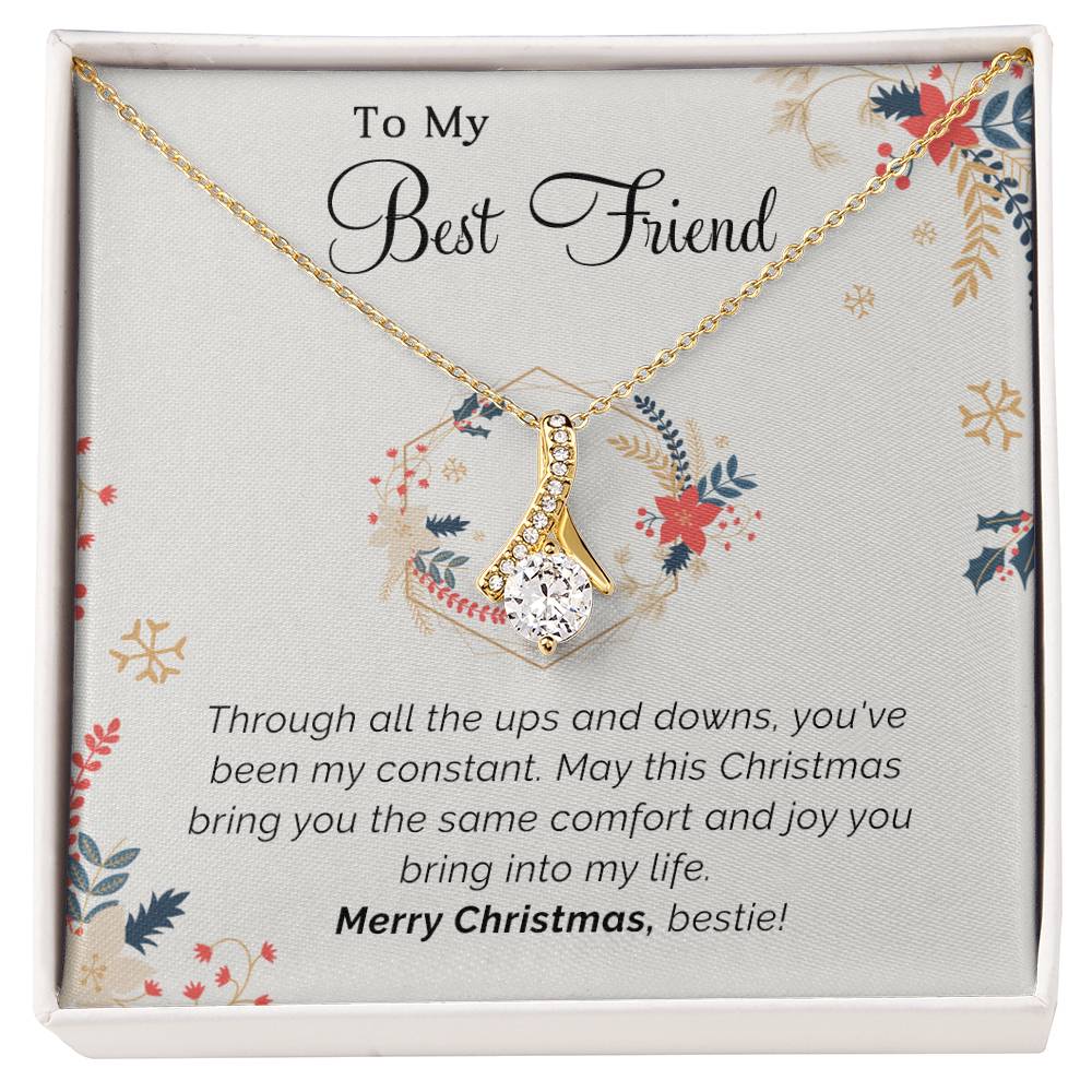 Merry Christmas to the One Who Knows My Soul – Necklace for My Best Friend A1070