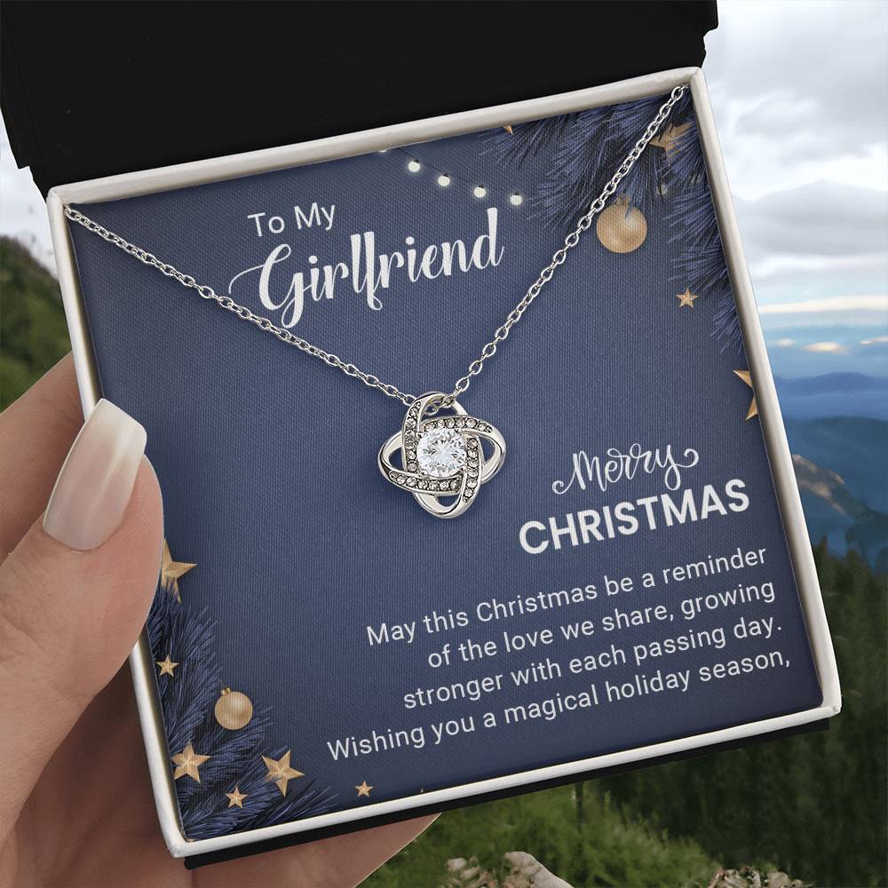 Christmas Gift for My Beautiful Girlfriend - Elegant Necklace to Express My Love A1072