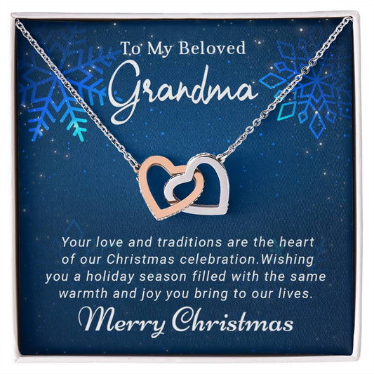 Transform Christmas into a Cherished Memory with a Necklace Gift for Grandma A1086