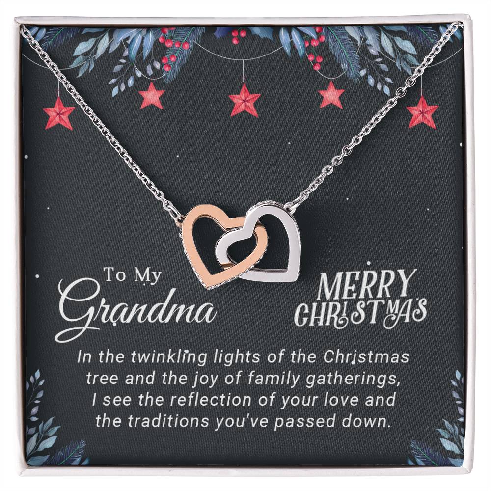 Honor Grandma’s Love with a Custom Christmas Necklace A1087