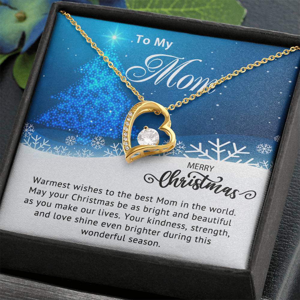 Christmas Gift for Mom Elegant Necklace with Heartfelt Message Card Personalized Jewelry for Mom Meaningful Gift to Show Your Love & Appreciation Thoughtful Present for Mother from Son/Daughter A1003