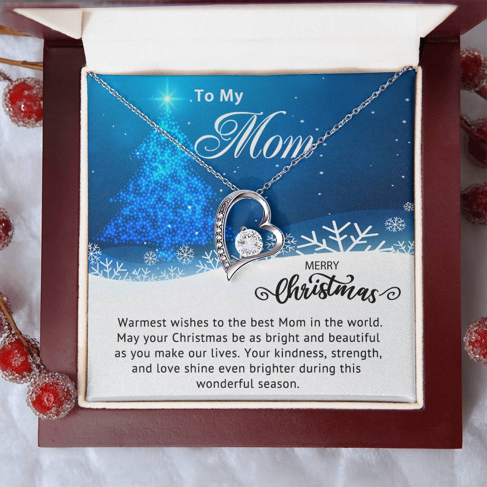 Christmas Gift for Mom Elegant Necklace with Heartfelt Message Card Personalized Jewelry for Mom Meaningful Gift to Show Your Love & Appreciation Thoughtful Present for Mother from Son/Daughter A1003