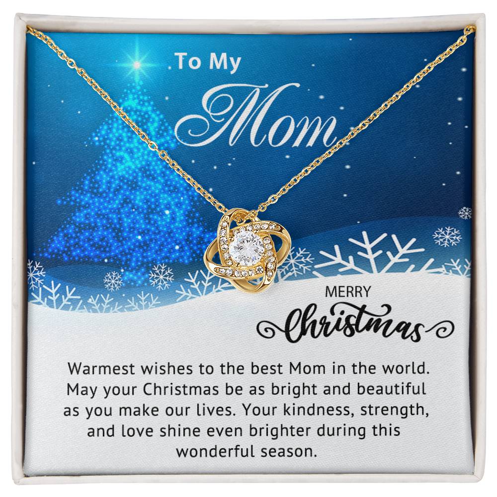 Christmas Gift for Mom Elegant Necklace with Heartfelt Message Card Personalized Jewelry for Mom Meaningful Gift to Show Your Love & Appreciation Thoughtful Present for Mother from Son/Daughter A1003