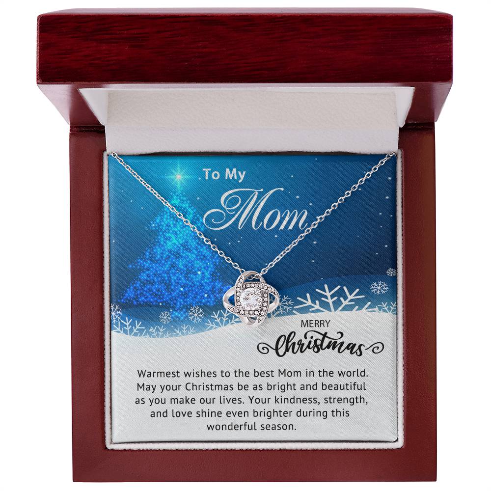 Christmas Gift for Mom Elegant Necklace with Heartfelt Message Card Personalized Jewelry for Mom Meaningful Gift to Show Your Love & Appreciation Thoughtful Present for Mother from Son/Daughter A1003