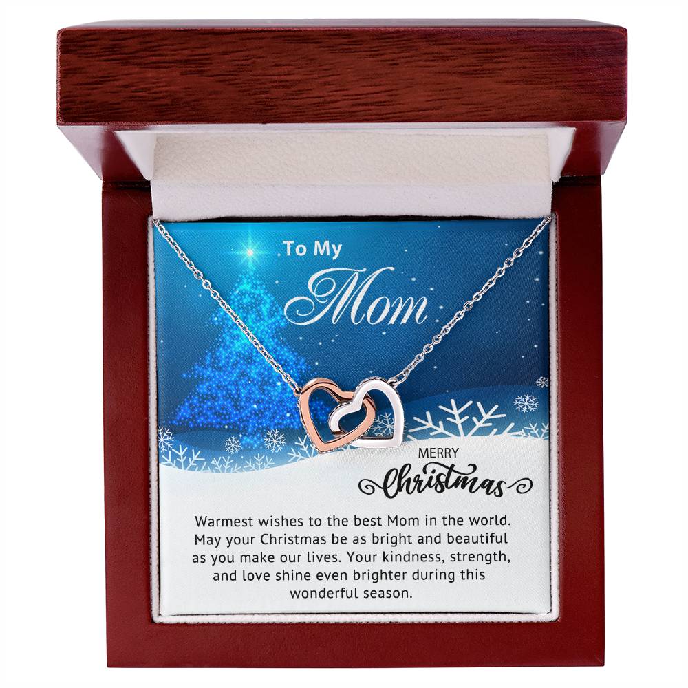 Christmas Gift for Mom Elegant Necklace with Heartfelt Message Card Personalized Jewelry for Mom Meaningful Gift to Show Your Love & Appreciation Thoughtful Present for Mother from Son/Daughter A1003