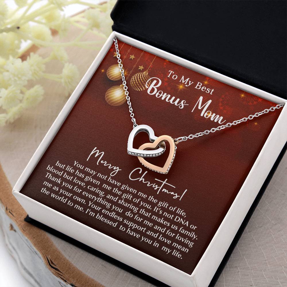 Merry Christmas to My Wonderful Bonus Mom – A Stunning Necklace to Celebrate Your Love A1007