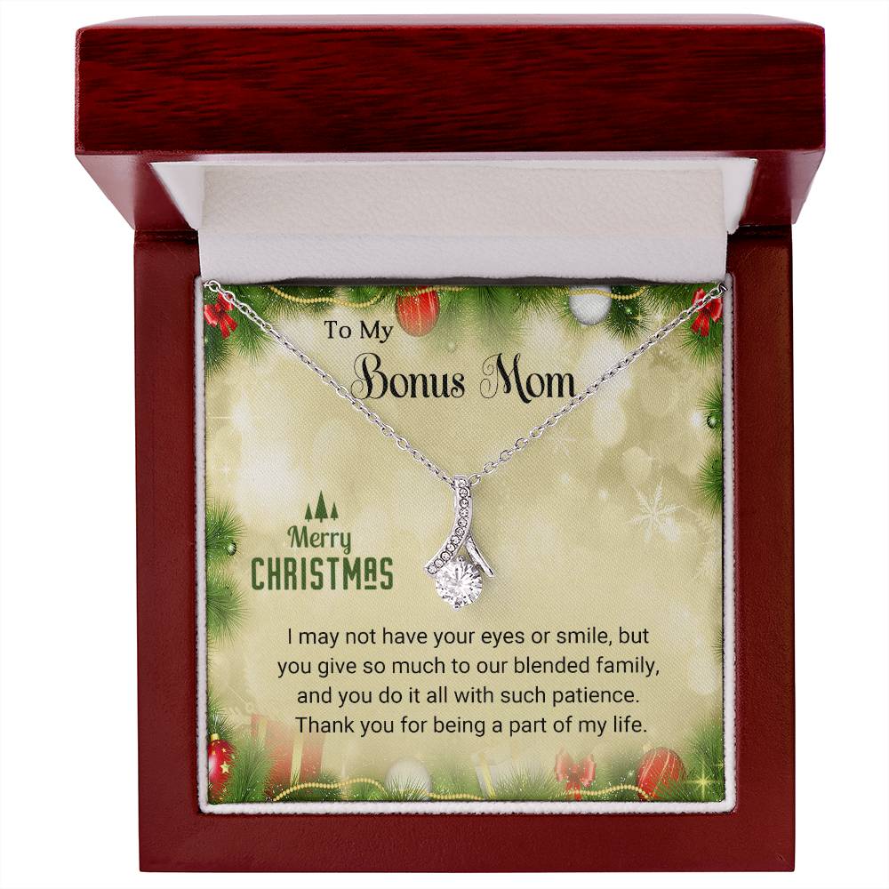 Celebrate Your Bonus Mom This Christmas with a Beautiful Necklace A1008