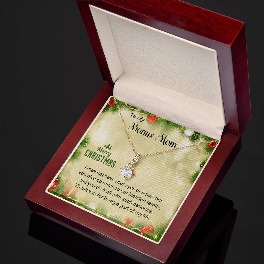 Celebrate Your Bonus Mom This Christmas with a Beautiful Necklace A1008