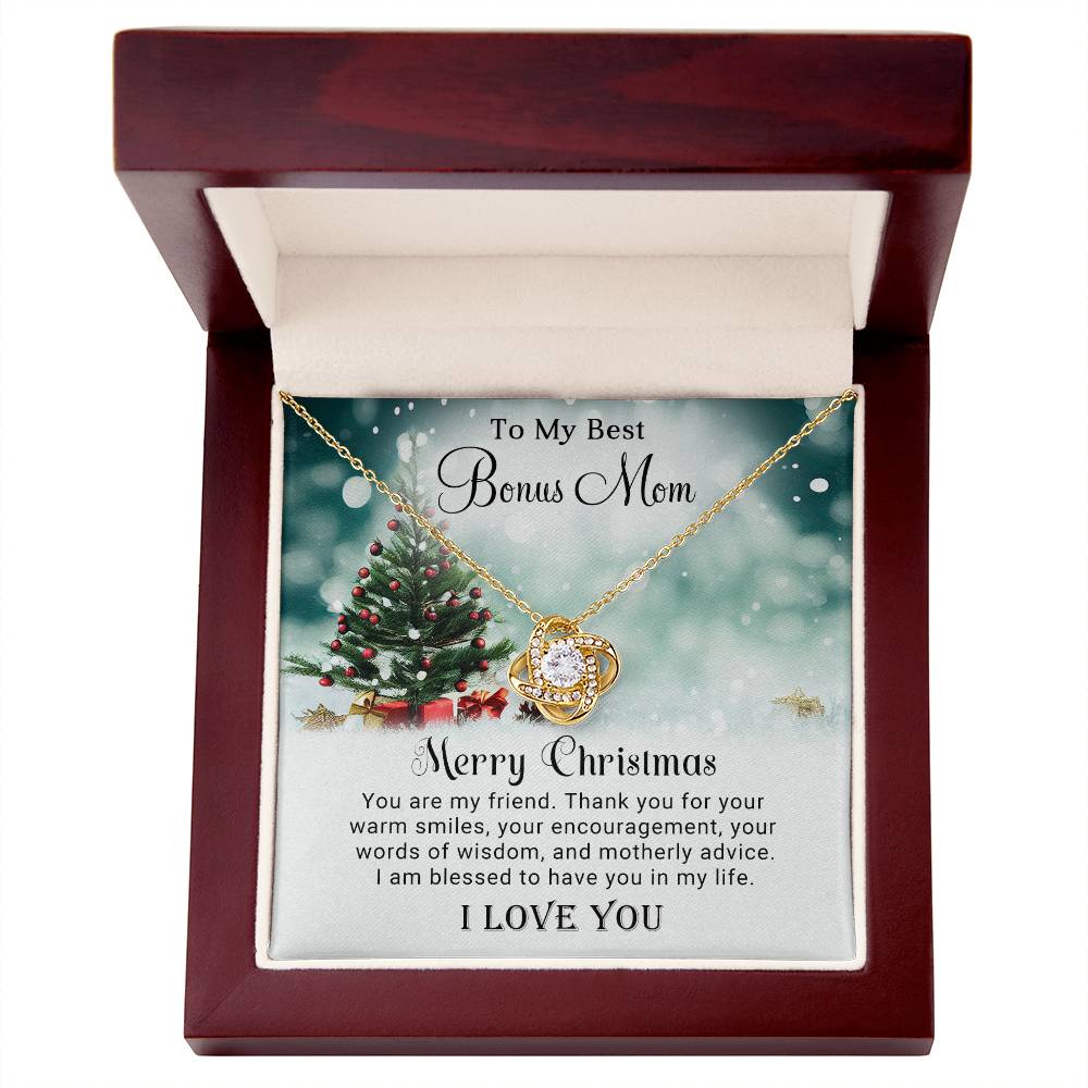 Celebrate Christmas with a Beautiful Necklace for My Best Bonus Mom A1010