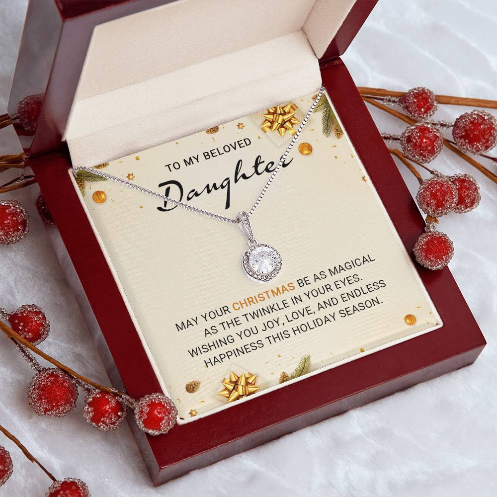 Elegant Christmas Necklace for Your Precious Daughter – A Cherished Gift A1013