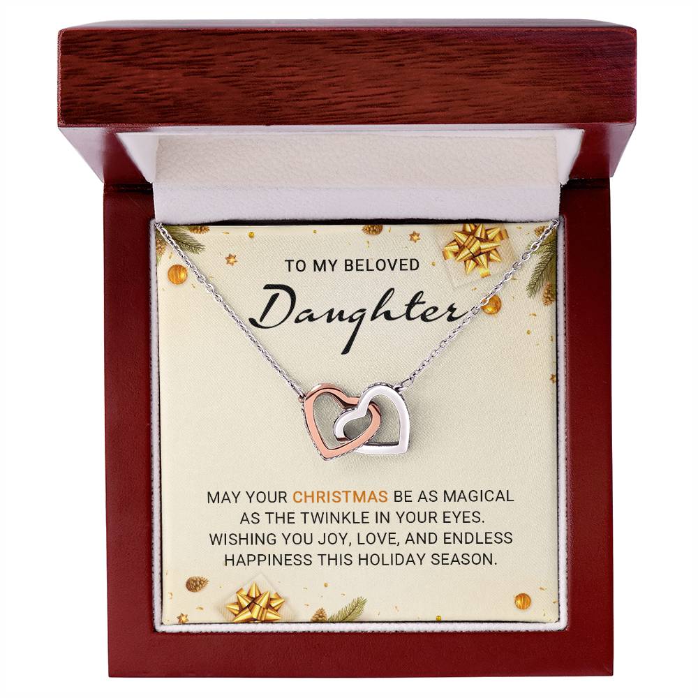 Elegant Christmas Necklace for Your Precious Daughter – A Cherished Gift A1013