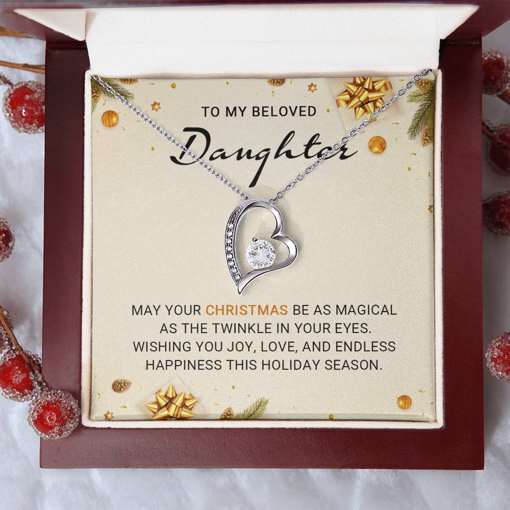 Elegant Christmas Necklace for Your Precious Daughter – A Cherished Gift A1013