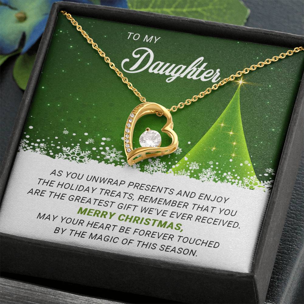 Radiant Reminders: A Christmas Necklace for My Sweet Daughter A1019