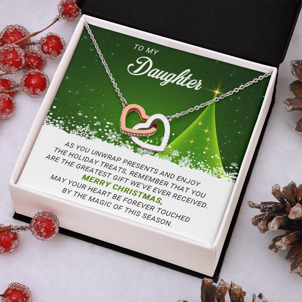 Radiant Reminders: A Christmas Necklace for My Sweet Daughter A1019