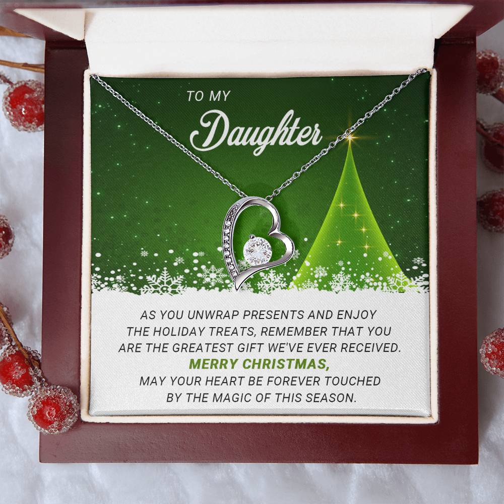 Radiant Reminders: A Christmas Necklace for My Sweet Daughter A1019