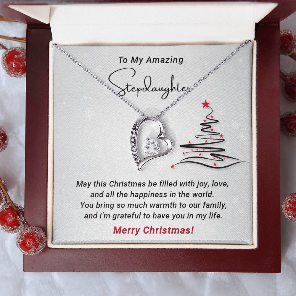 Stepdaughter Christmas Necklace - A Gift of Love A1021