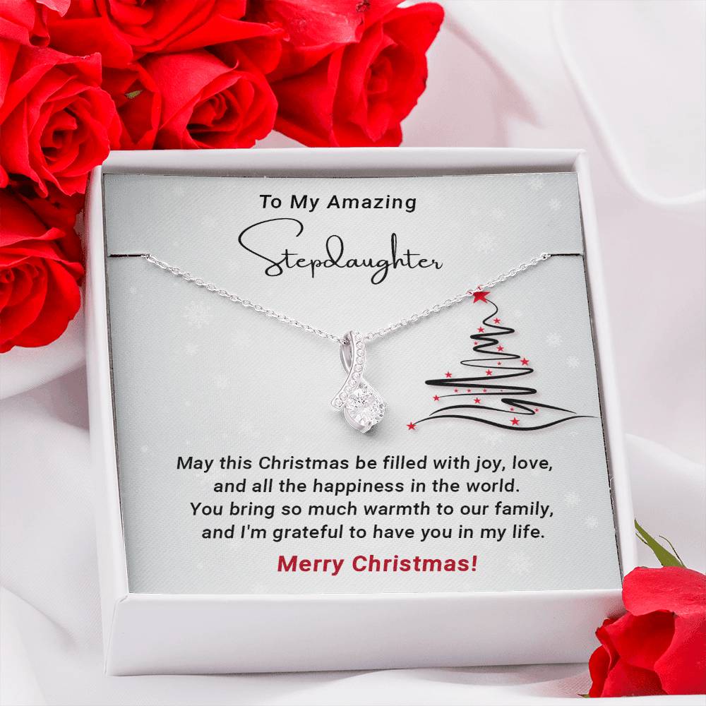 Stepdaughter Christmas Necklace - A Gift of Love A1021