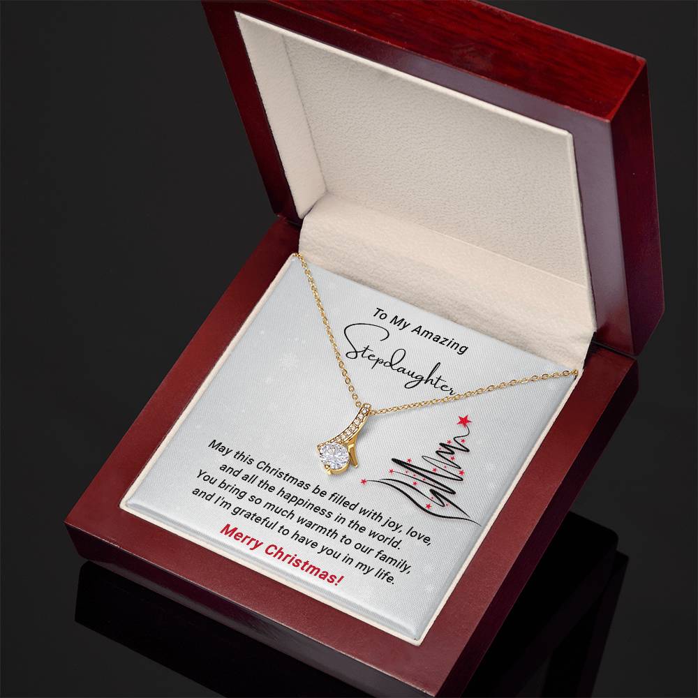 Stepdaughter Christmas Necklace - A Gift of Love A1021