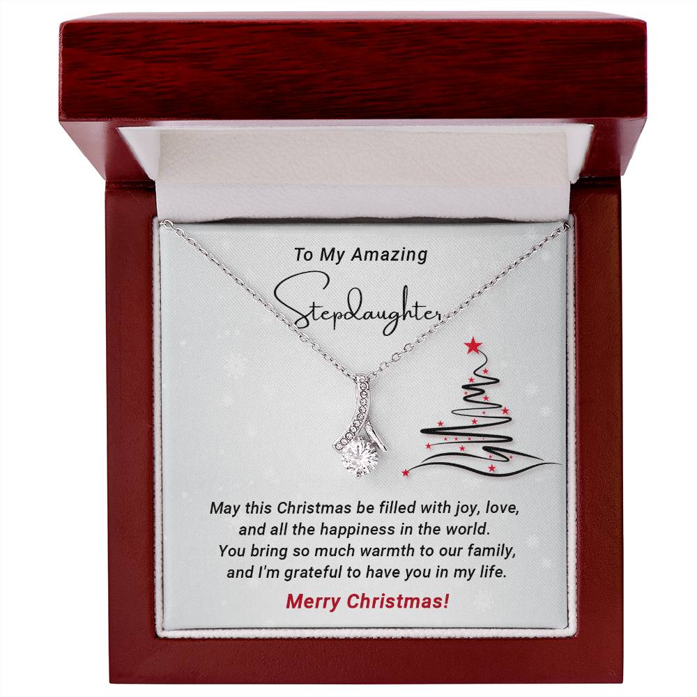 Stepdaughter Christmas Necklace - A Gift of Love A1021