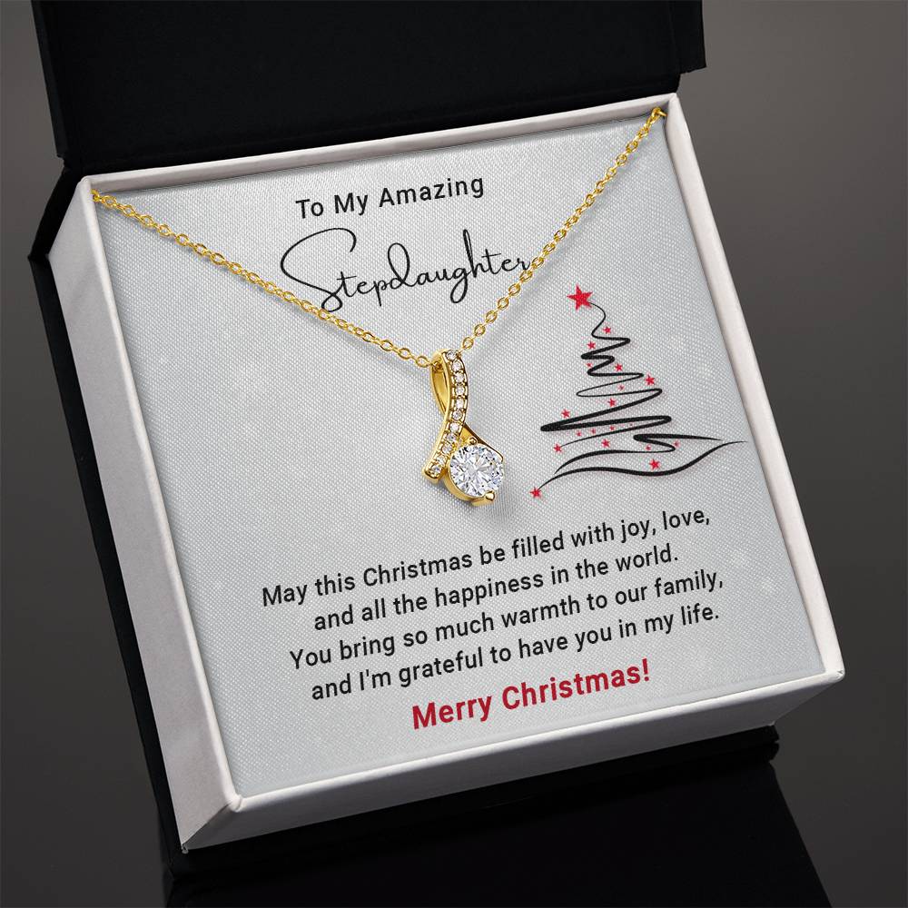 Stepdaughter Christmas Necklace - A Gift of Love A1021