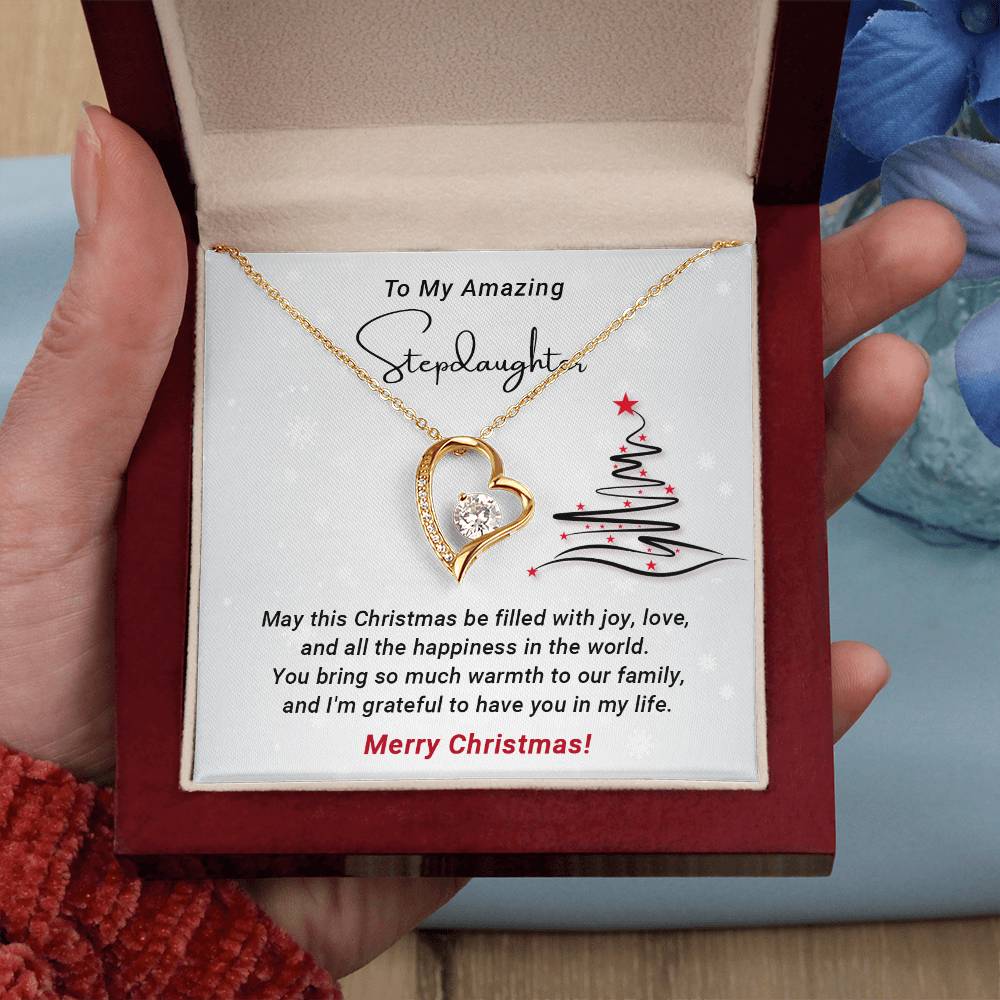 Stepdaughter Christmas Necklace - A Gift of Love A1021