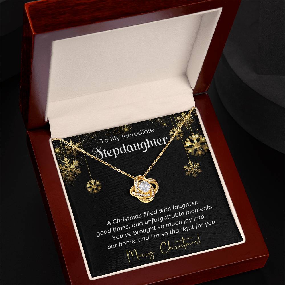 To My Incredible Stepdaughter - Special Christmas Gift Necklace A1022