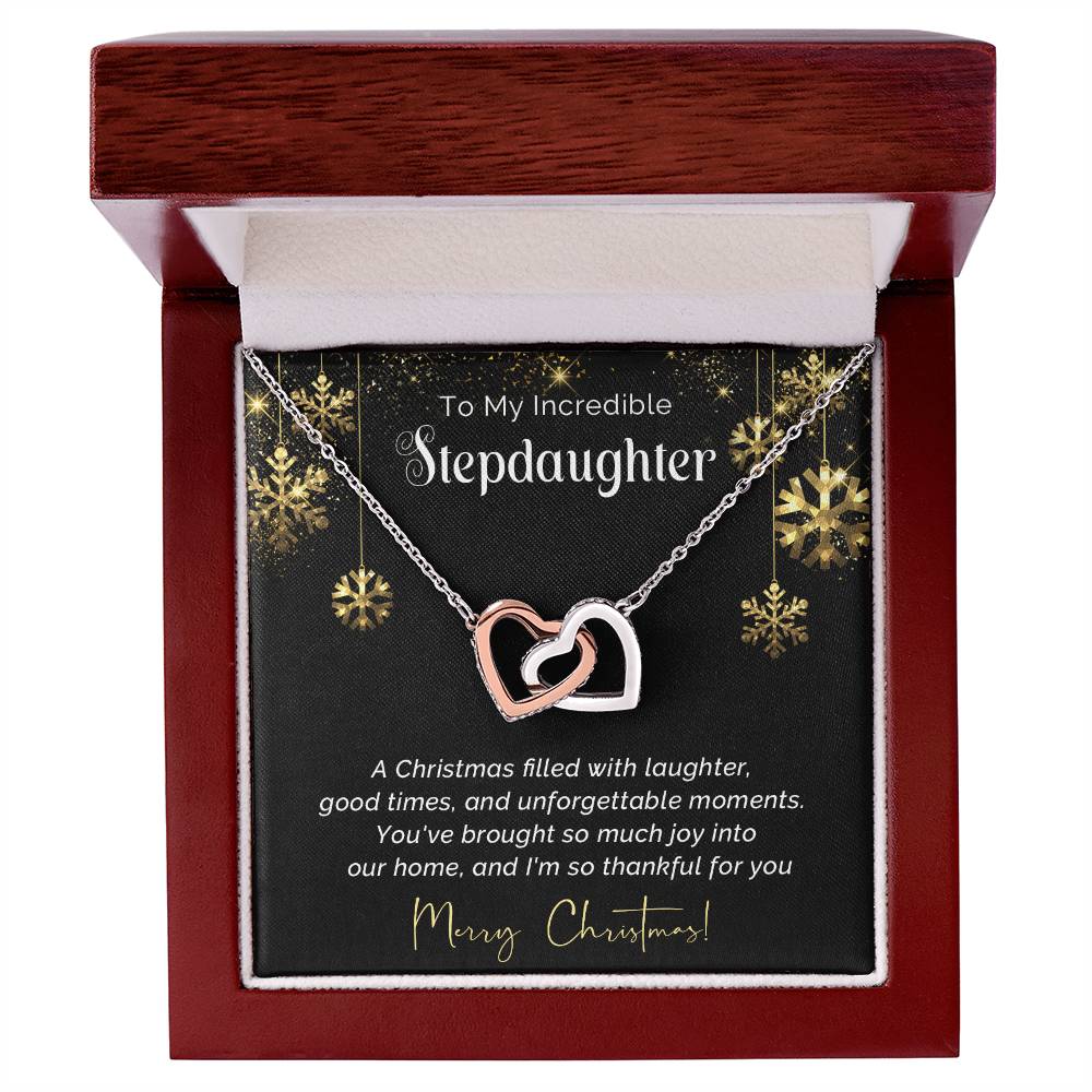 To My Incredible Stepdaughter - Special Christmas Gift Necklace A1022