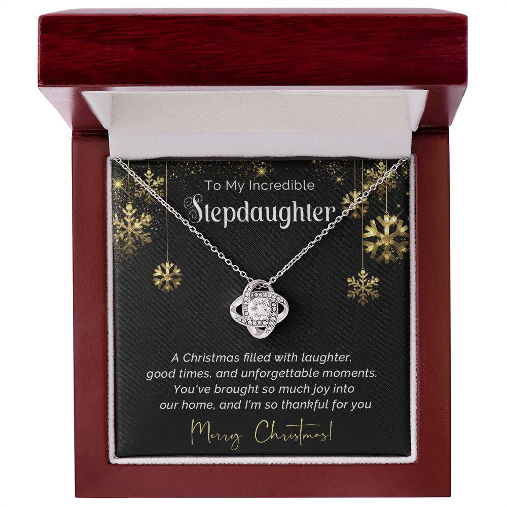 To My Incredible Stepdaughter - Special Christmas Gift Necklace A1022