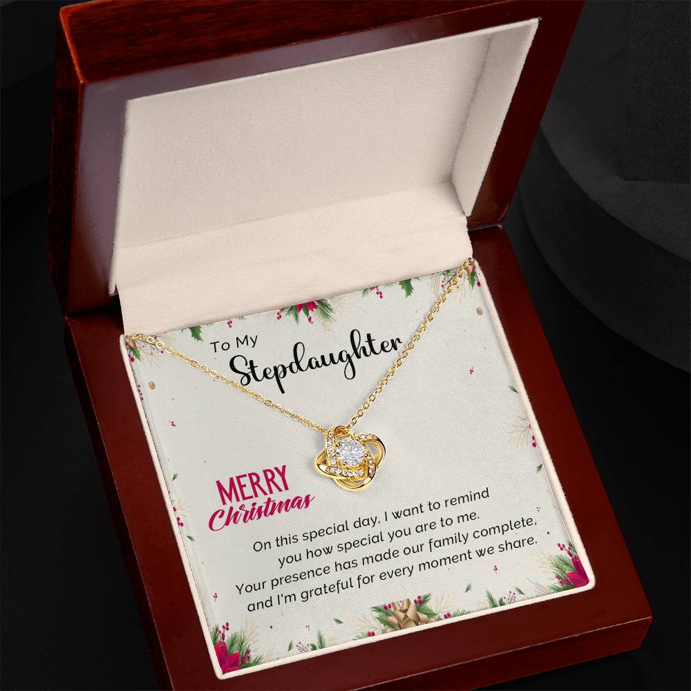 Stepdaughter's Merry Christmas Jewelry Gift A1027