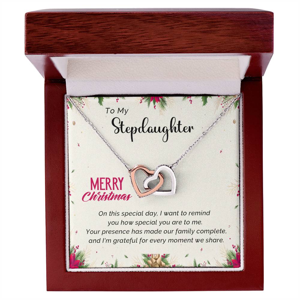 Stepdaughter's Merry Christmas Jewelry Gift A1027