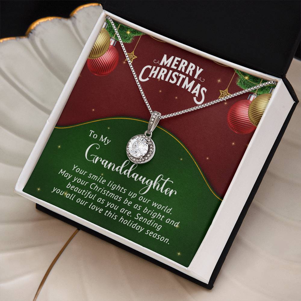 Special Christmas Necklace Gift for Granddaughter - Celebrate Her with Love A1031