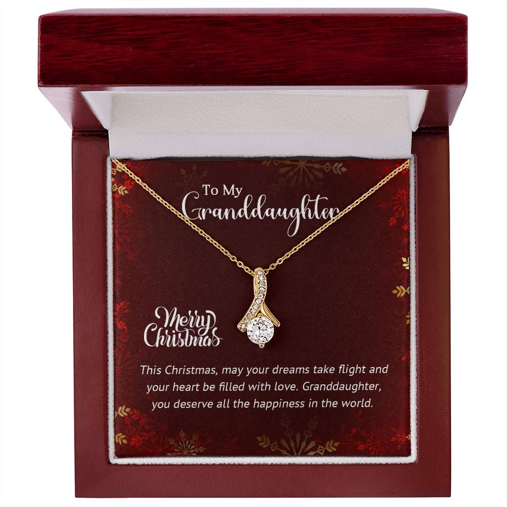 Surprise Your Granddaughter this Christmas with a Sparkling Necklace Gift A1033