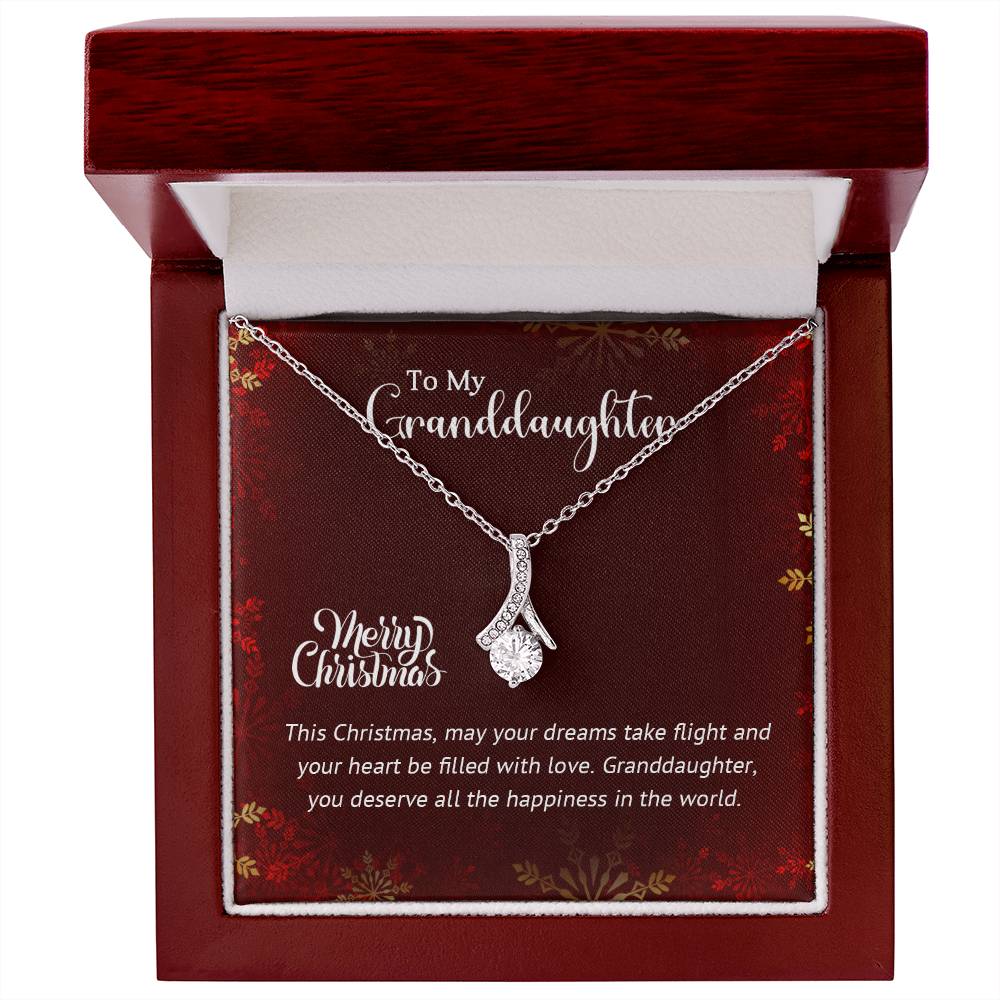 Surprise Your Granddaughter this Christmas with a Sparkling Necklace Gift A1033