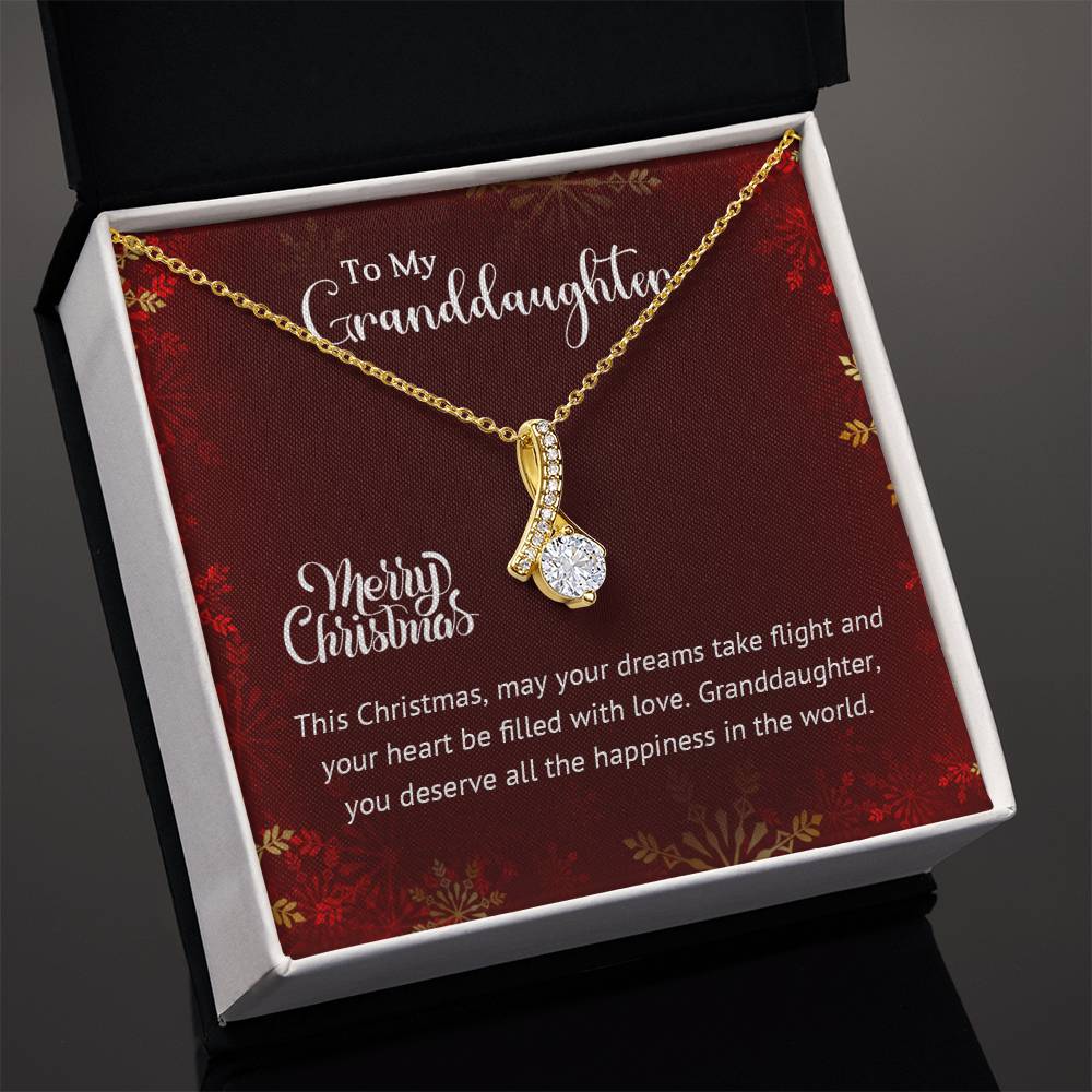 Surprise Your Granddaughter this Christmas with a Sparkling Necklace Gift A1033