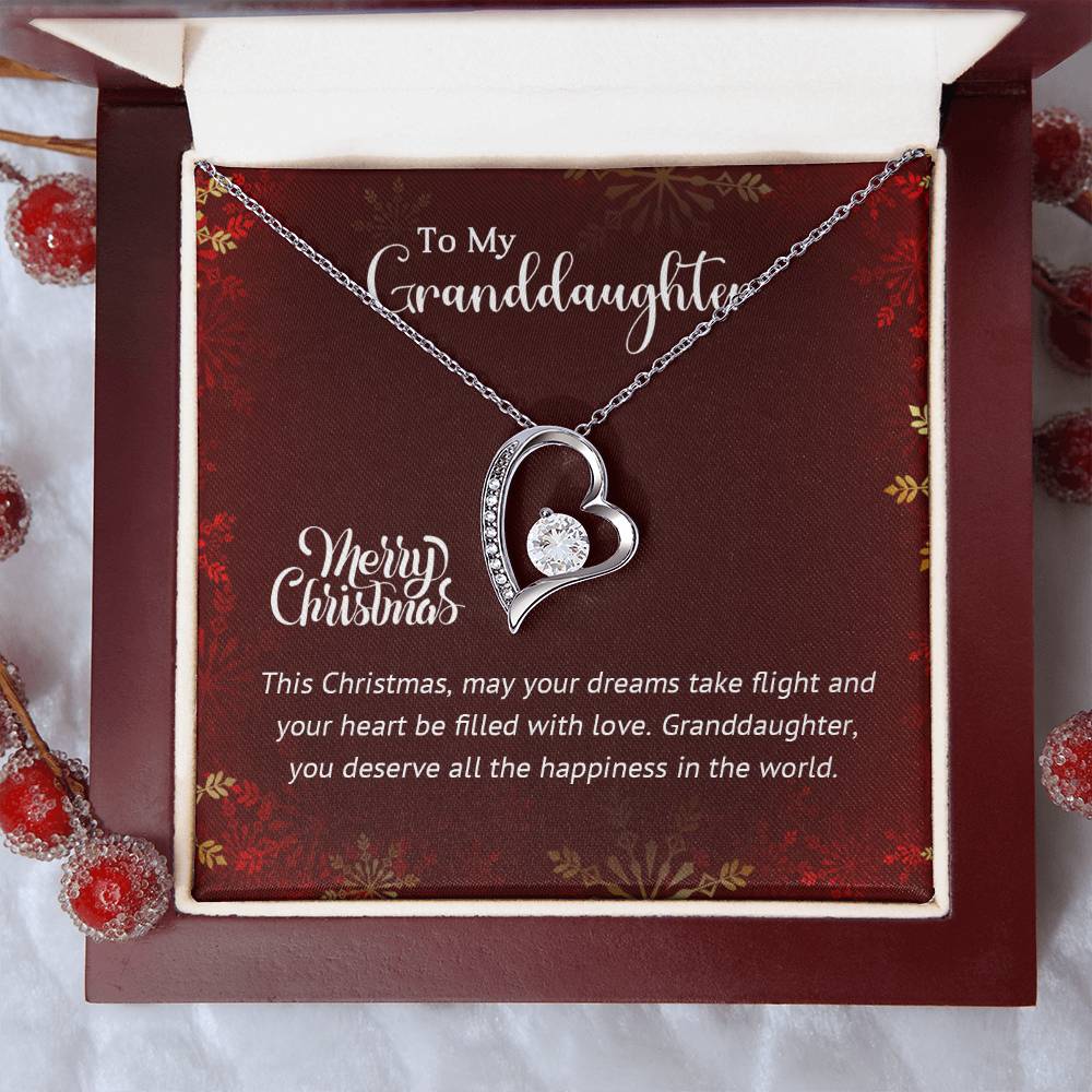 Surprise Your Granddaughter this Christmas with a Sparkling Necklace Gift A1033