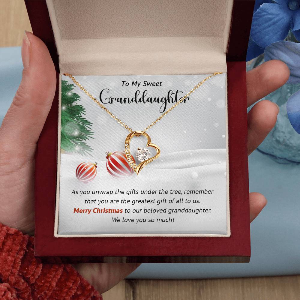 This Christmas, Surprise Your Sweet Granddaughter with a Beautiful Necklace Gift A1034