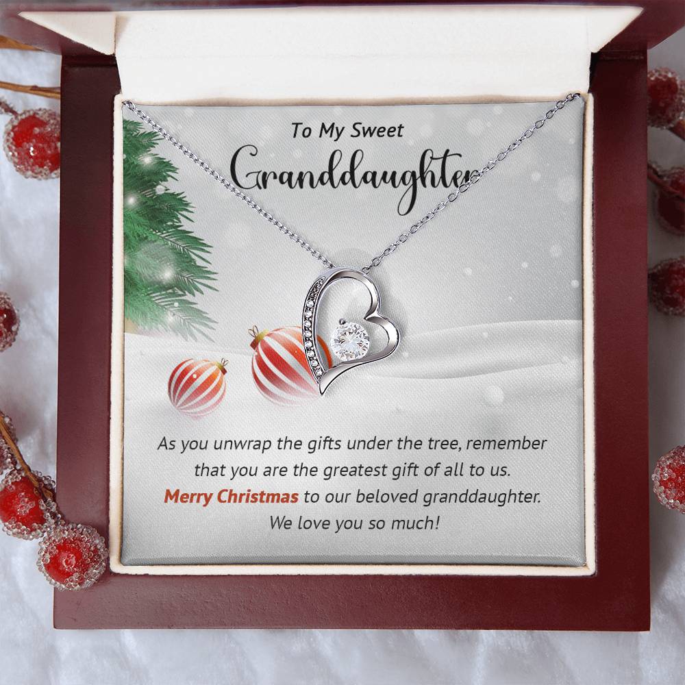 This Christmas, Surprise Your Sweet Granddaughter with a Beautiful Necklace Gift A1034