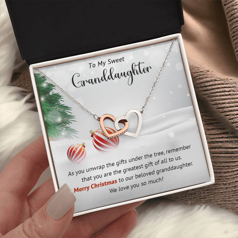 This Christmas, Surprise Your Sweet Granddaughter with a Beautiful Necklace Gift A1034