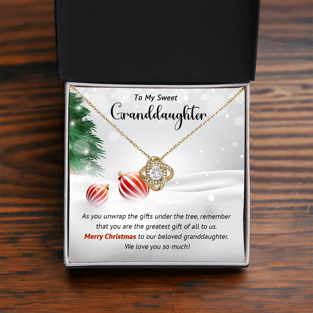 This Christmas, Surprise Your Sweet Granddaughter with a Beautiful Necklace Gift A1034