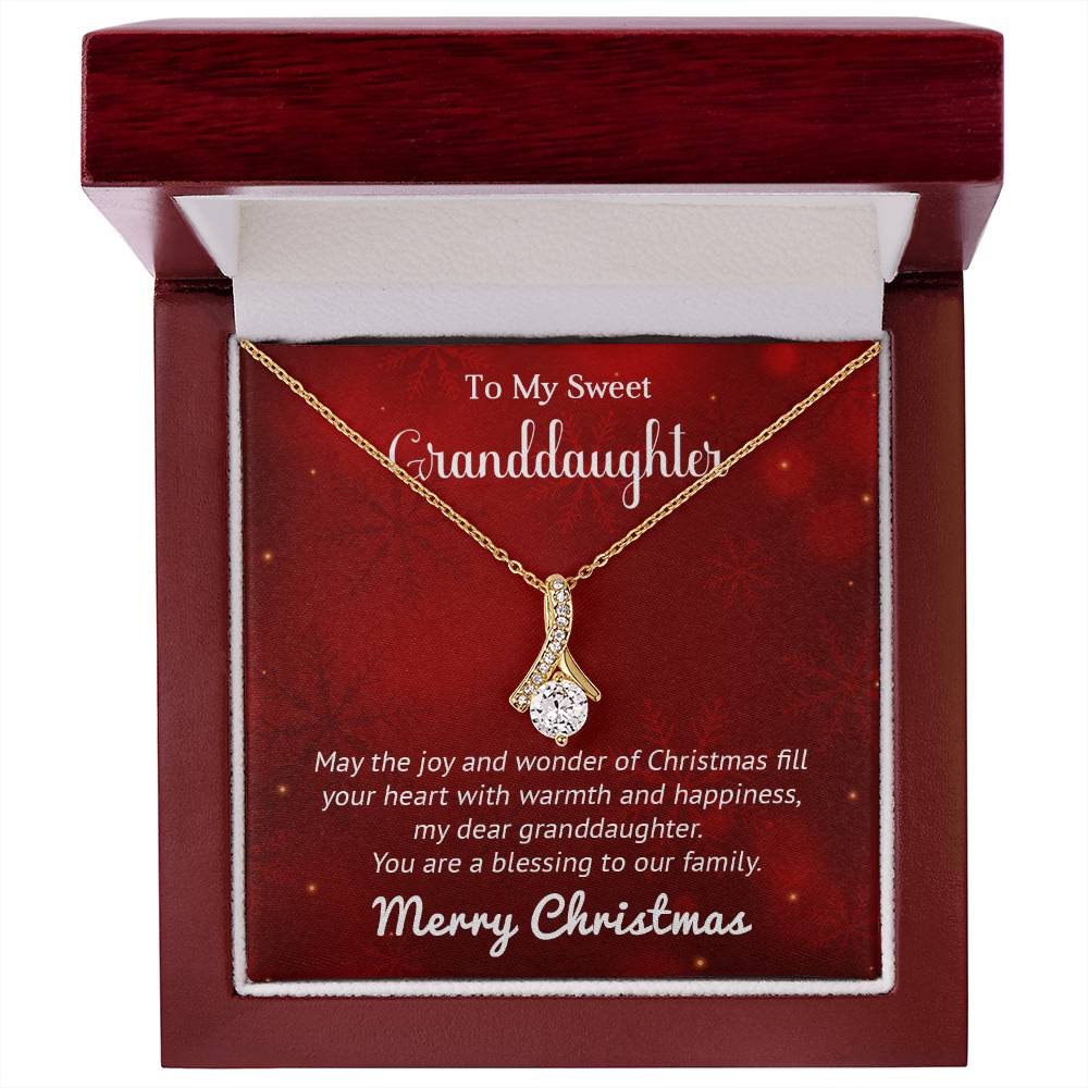 Elegant Necklace for My Sweet Granddaughter – A Cherished Gift for Special Occasions A1035