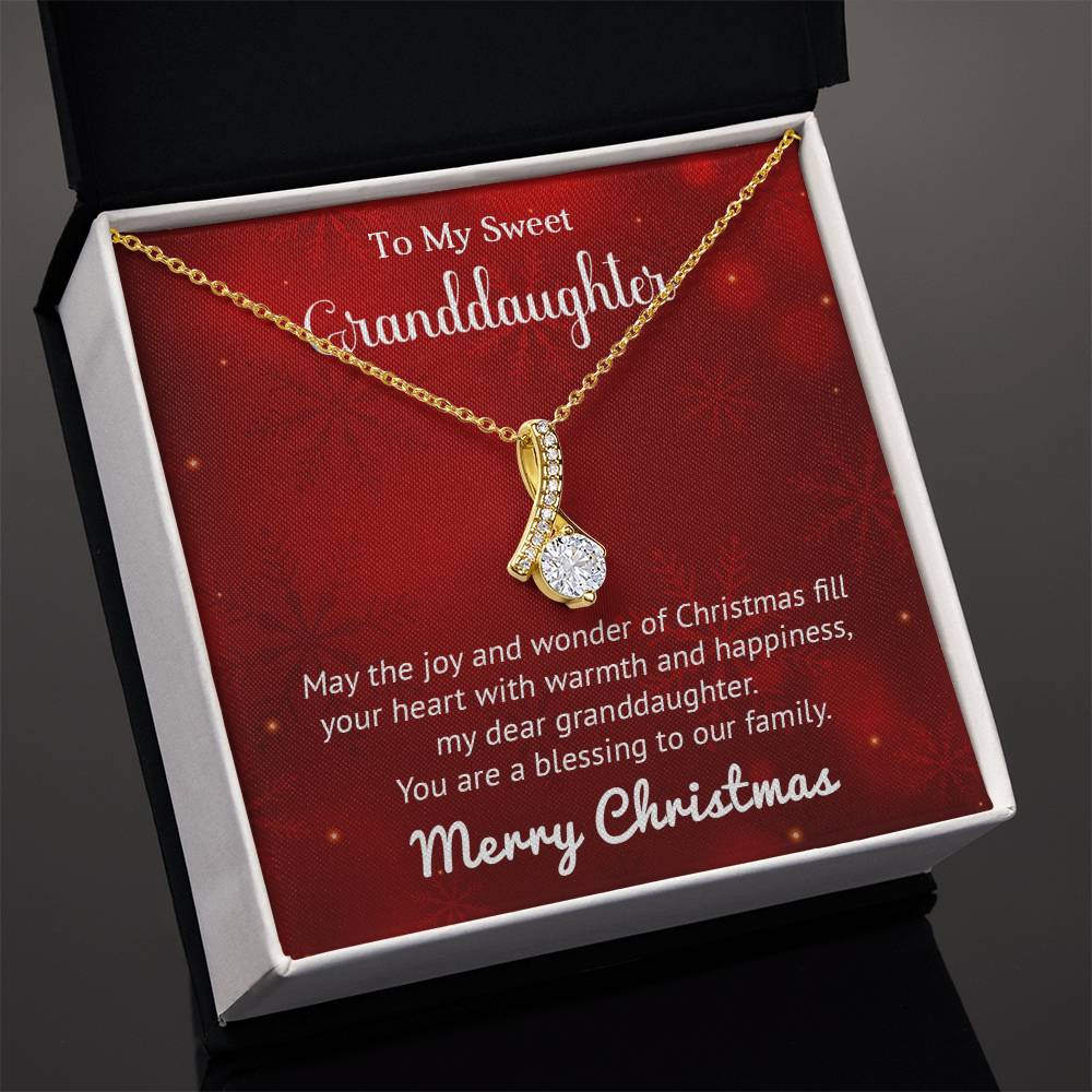 Elegant Necklace for My Sweet Granddaughter – A Cherished Gift for Special Occasions A1035