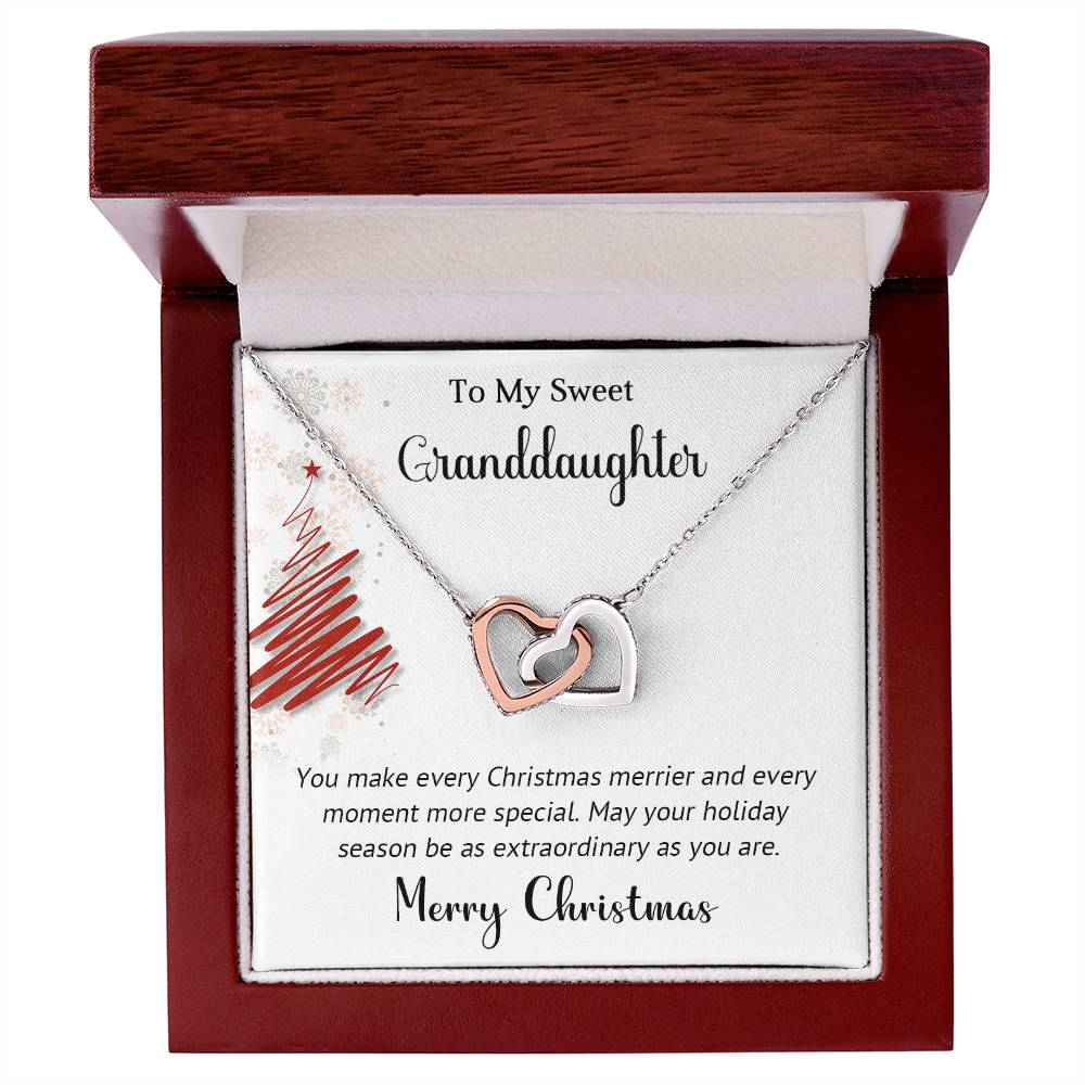 Gift for My Sweet Granddaughter – Elegant Necklace to Show How Much You Care A1036