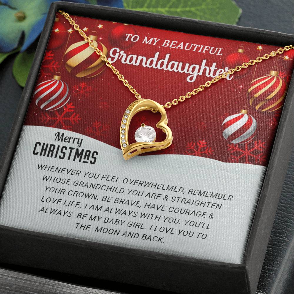 A Christmas Necklace for My Beautiful Granddaughter – Celebrate Her with a Gift of Love A1039