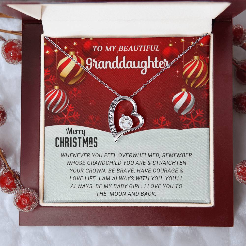 A Christmas Necklace for My Beautiful Granddaughter – Celebrate Her with a Gift of Love A1039