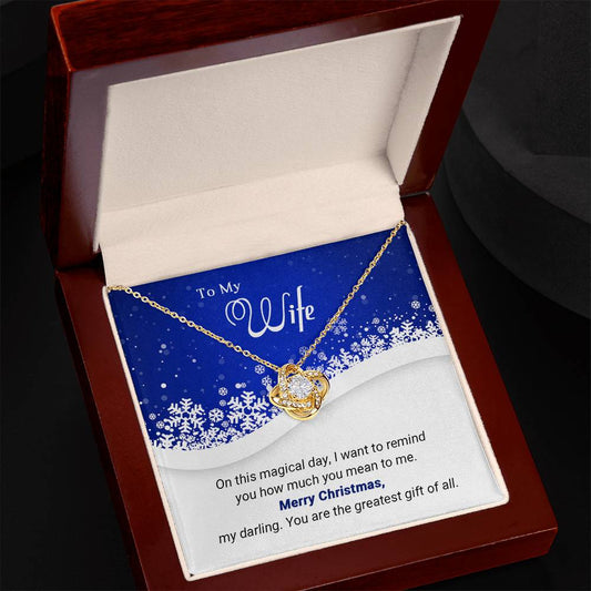 Gift Your Wife a Christmas to Remember with a Beautiful Necklace A1041