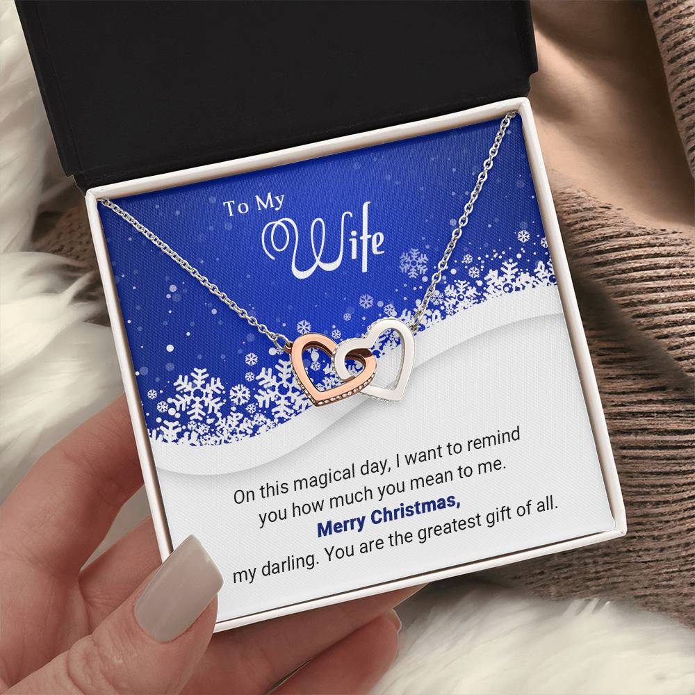 Gift Your Wife a Christmas to Remember with a Beautiful Necklace A1041