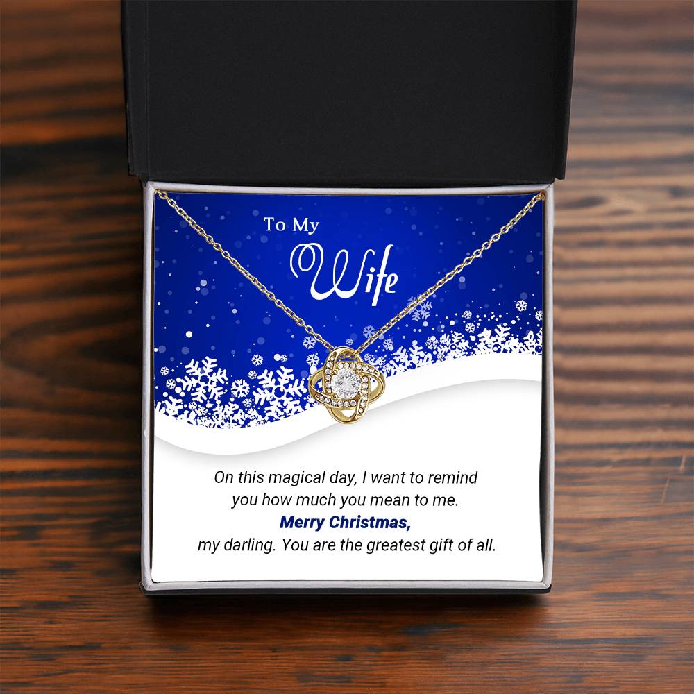 Gift Your Wife a Christmas to Remember with a Beautiful Necklace A1041